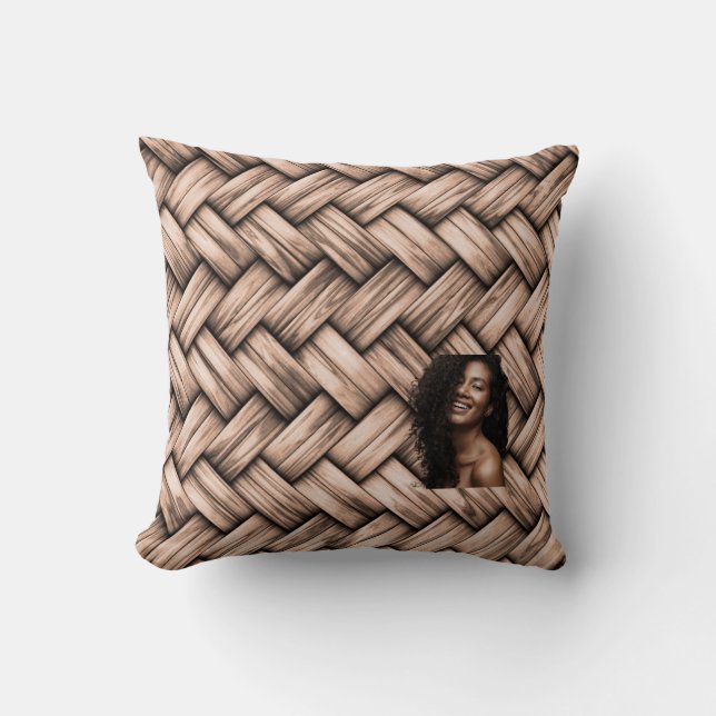 SKAYMARTS | Einzigartiges Foto Woven Throw Kissen (Vorderseite)