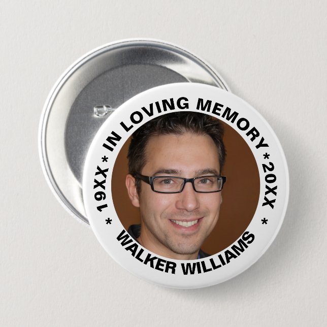 Skaymarts | In Love Memory of a Loved one Button (Vorne & Hinten)
