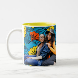 SKAYMARTS Photo Floral African Prints Mug