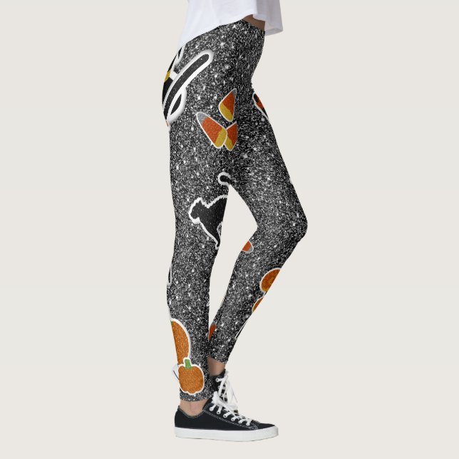 Skeerie Halloweenie Flugleitanlage Leggings XL (Rechts)