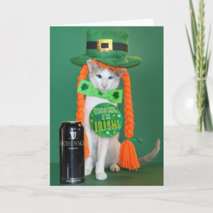 Skeezix McCat --- Carte du jour de St Patrick de