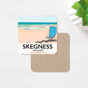 Skegness Vintage-Zug-Reiseposter.