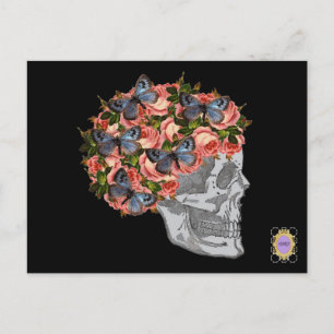 Skelegirl Postkarte