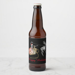 Skelesanta Bierflaschenetikett