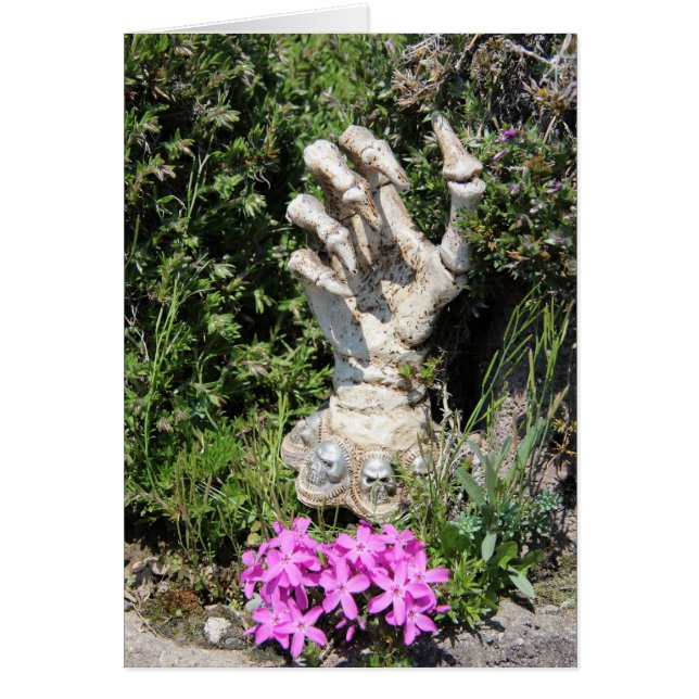 Skelethand - Gothic / Karte (Vorne)