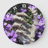 Skelethand - Gothic / Wanduhr