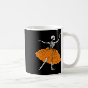 Skeleton Ballerina Dance Tutu Spooky Balletttänzer Kaffeetasse