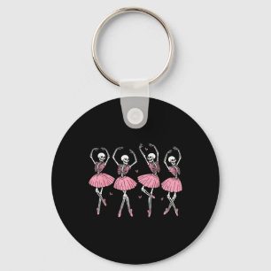 Skeleton Ballerinas Ballet Dance Niedlich Girl Hal Schlüsselanhänger