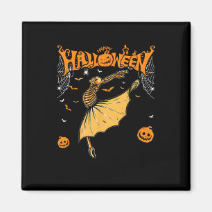 Skeleton Ballerinas Balletttanz Niedlich Halloween Magnet