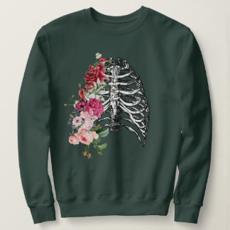 Skeleton Blume Body Edgy Graphic Sweatshirt