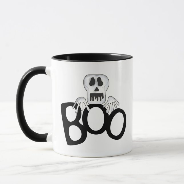 Skeleton Boo Tasse (Links)