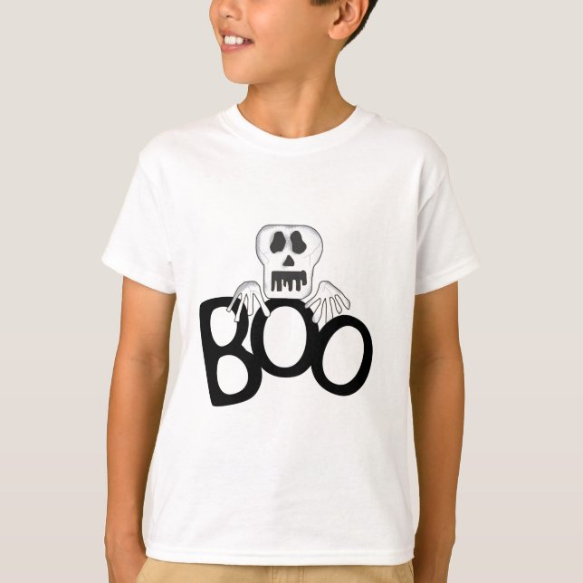 Skeleton Boo Tshirts und Geschenke (Vorderseite)