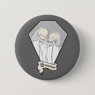 Skeleton Brides Button