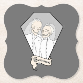 Skeleton Brides Untersetzer