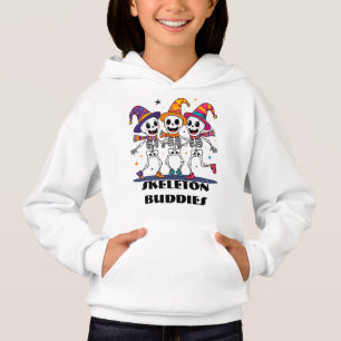 Skeleton Buddies Halloween T-Shirt pour enfants -