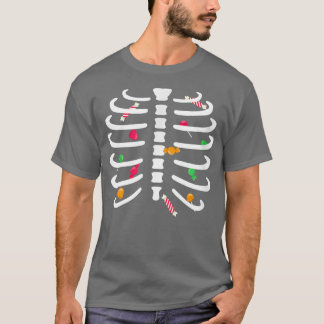 Skeleton Candy Niedlich Adult Kinder T-Shirt