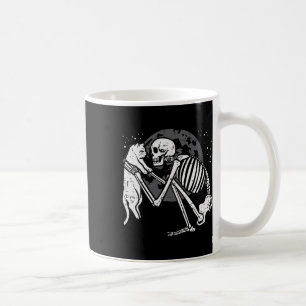 Skeleton Cat Skull Kitty Niedlich Goth Halloween M Kaffeetasse