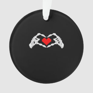 Skeleton Coeur Et Mème Mains