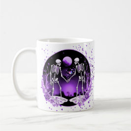 Skeleton Couple Kaffeetasse