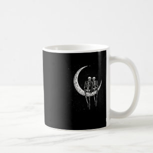 Skeleton Couple on Moon Fun Halloween Kostüme Männ Kaffeetasse