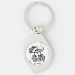 Skeleton Couple Schlüsselanhänger