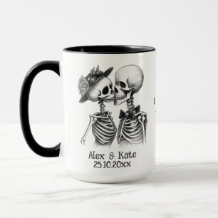 Skeleton Couple Tasse