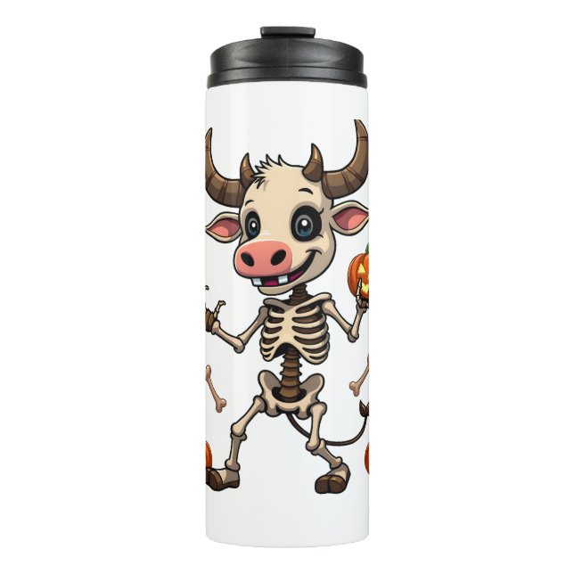 Skeleton Cow Parade Thermosbecher (Vorderseite)