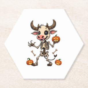 Skeleton Cow Parade Untersetzer