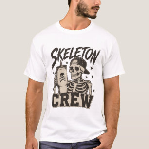 Skeleton Crew Becher Halloween T-Shirt