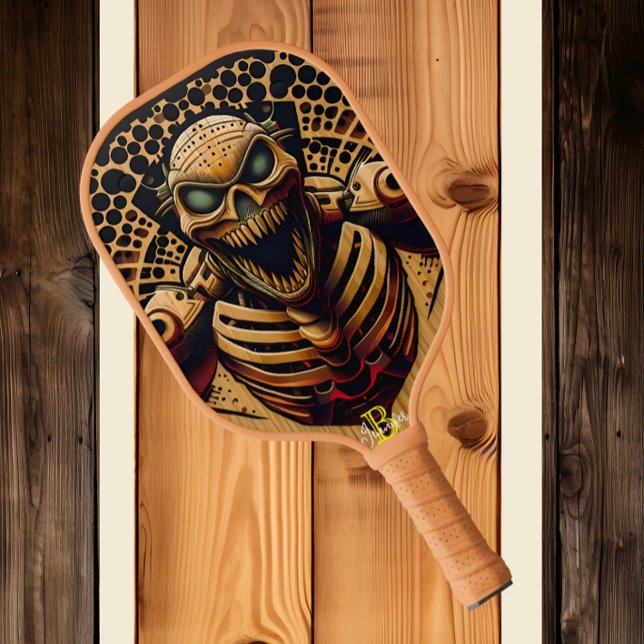 Skeleton Dance on Pickleball Paddle (Von Creator hochgeladen)