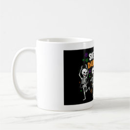 Skeleton Dance Party Halloween Funny Spooky Kaffeetasse