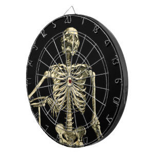 Skeleton Dart Board Dartscheibe