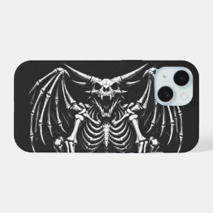 Skeleton-Drache von BurnsInHell iPhone 15 Hülle