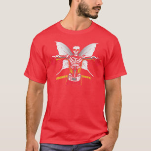 Skeleton Fairy Grunge Fairycore Ästhetische Gotik T-Shirt