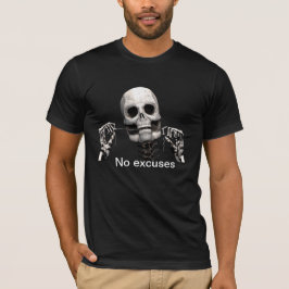 Skeleton flossing T-Stück T-Shirt