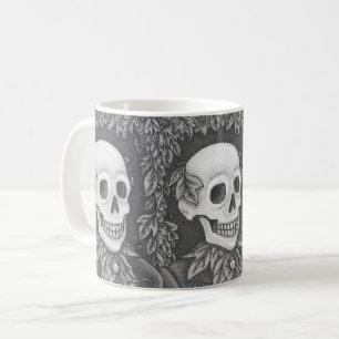 SKELETON GOTHIC GENTLEMAN, HALLOWEER KLASSIKER TAS KAFFEETASSE