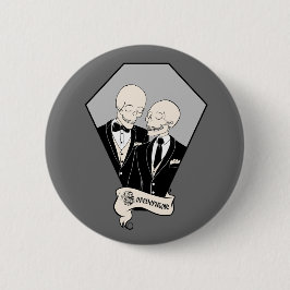 Skeleton Grooms Button
