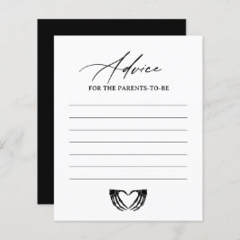 Skeleton Halloween Baby Showcard