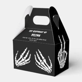 Skeleton Halloween Geburtstag Geschenkschachtel