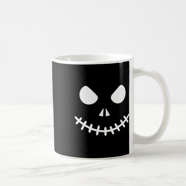 Skeleton Halloween Kaffeetasse (Rechts)