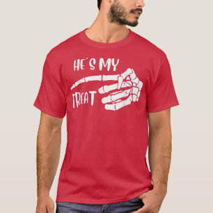 Skeleton Hand hat meine Leckerei Halloween Matchin T-Shirt