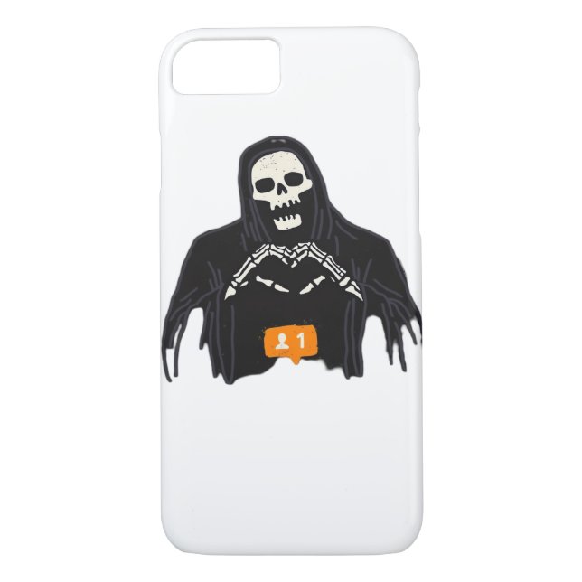 Skeleton Hand Heart Follower Classic Case-Mate iPhone Hülle (Rückseite)