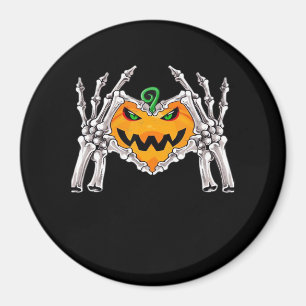 Skeleton Hand Heart Sign Bone Kostüm Magnet