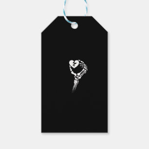 Skeleton Hand Holding Herz Geschenkanhänger