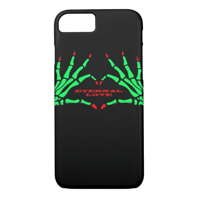 Skeleton Hands - Funny Halloween Case-Mate iPhone Hülle (Rückseite)