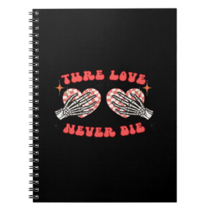 Skeleton Hands Herzdesign Classic Notizblock