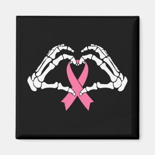 Skeleton Hands Holding Ribbon Halloween Kostüm Ha Magnet