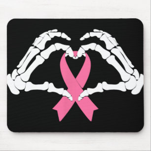 Skeleton Hands Holding Ribbon Halloween Kostüm Ha Mousepad