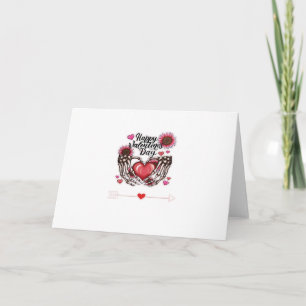 Skeleton Hands Valentinstag Classic Karte