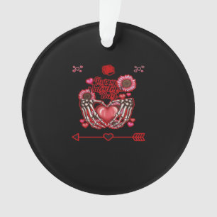Skeleton Hands Valentinstag Classic Ornament